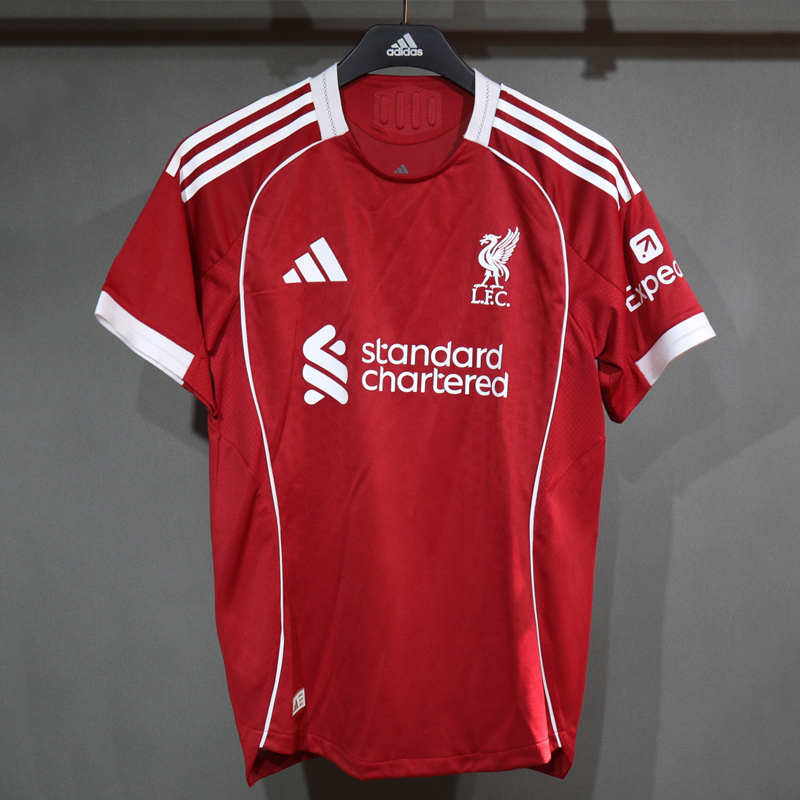 2025-2026 Liverpool Home Player version Jersey