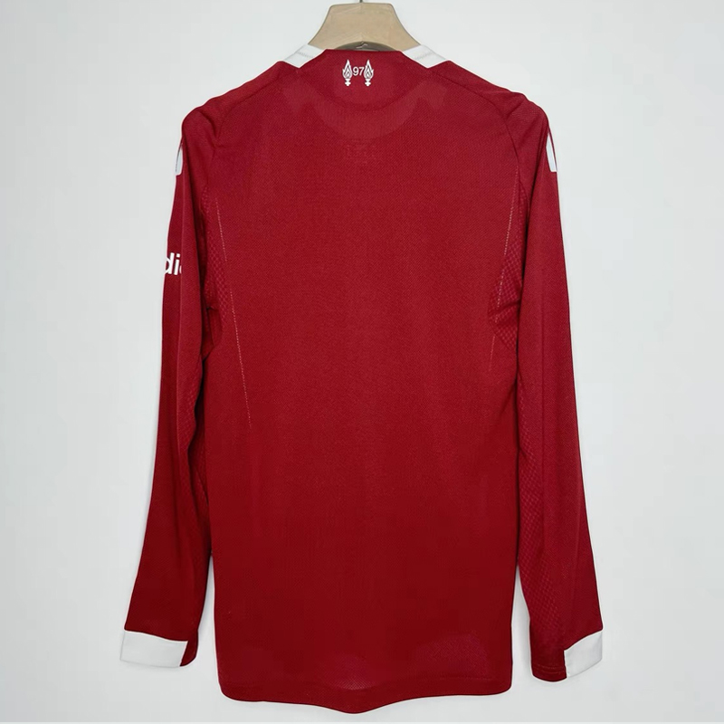 2025-2026 Liverpool Home Player version Jersey LS