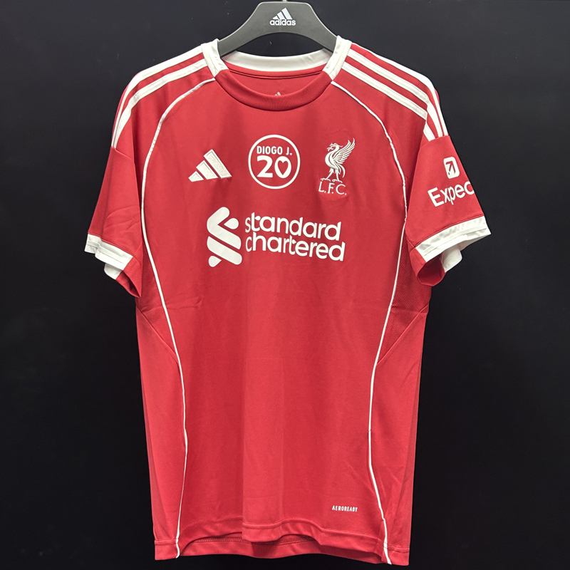 2025-2026 Liverpool Home  Jersey