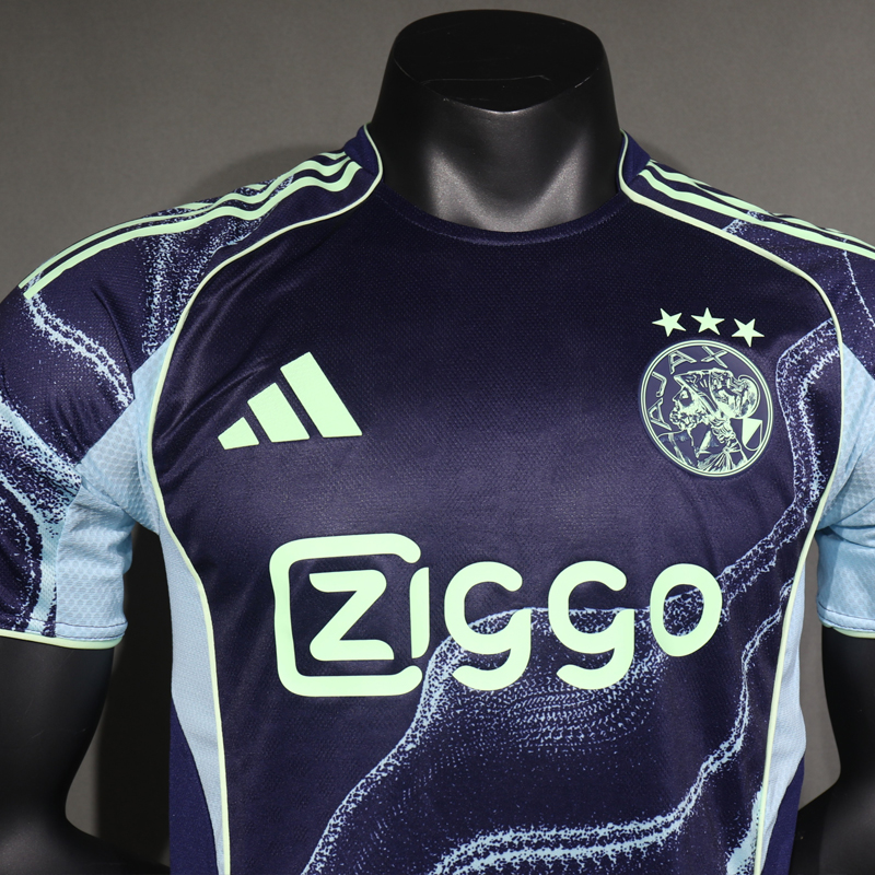 2025-2026 Ajax Away Player version Jersey