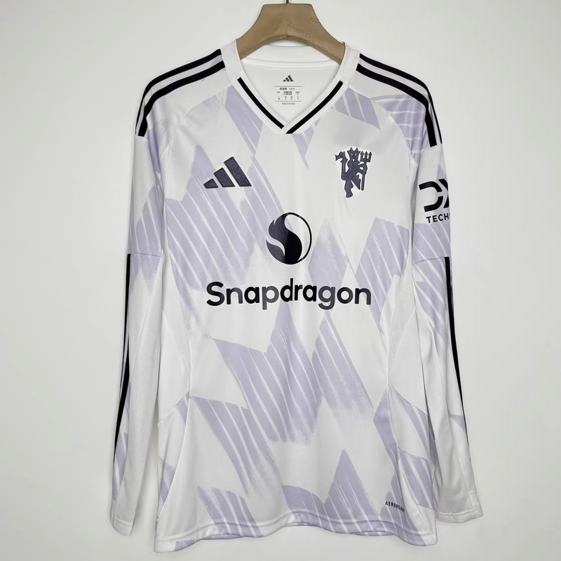 2025-2026 Manchester United Away Jersey LS