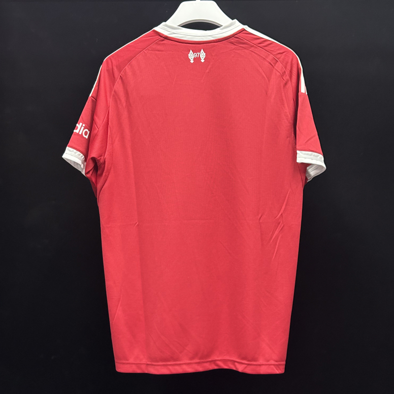 2025-2026 Liverpool Home  Jersey