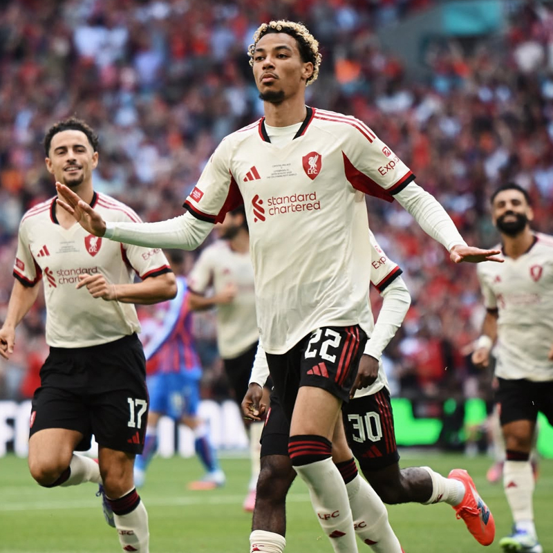 2025-2026 Liverpool Away Player version Jersey