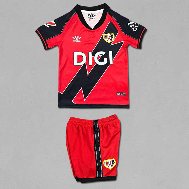 2025-2026 Rayo Vallecano Away Kids