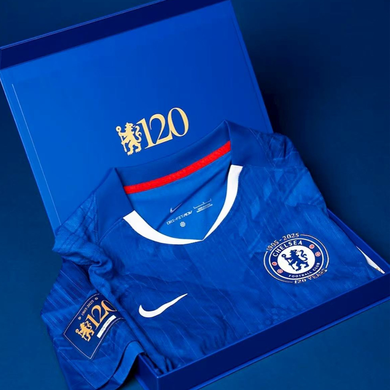 2025-2026 Chelsea 120th Anniversary Home Jersey
