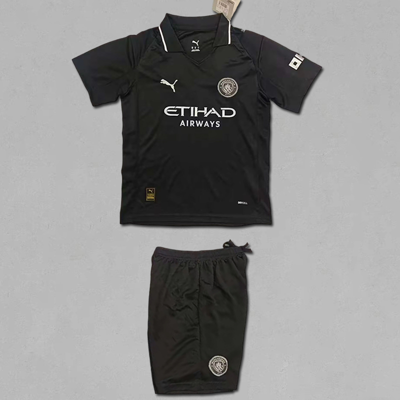 2025-2026 Manchester City Away Kids