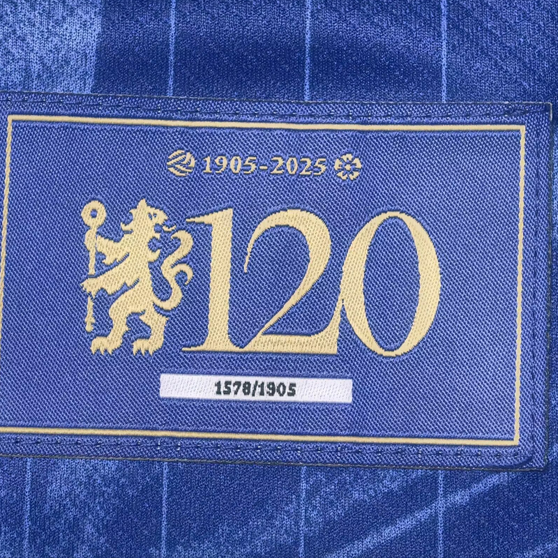 2025-2026 Chelsea 120th Anniversary Home Jersey