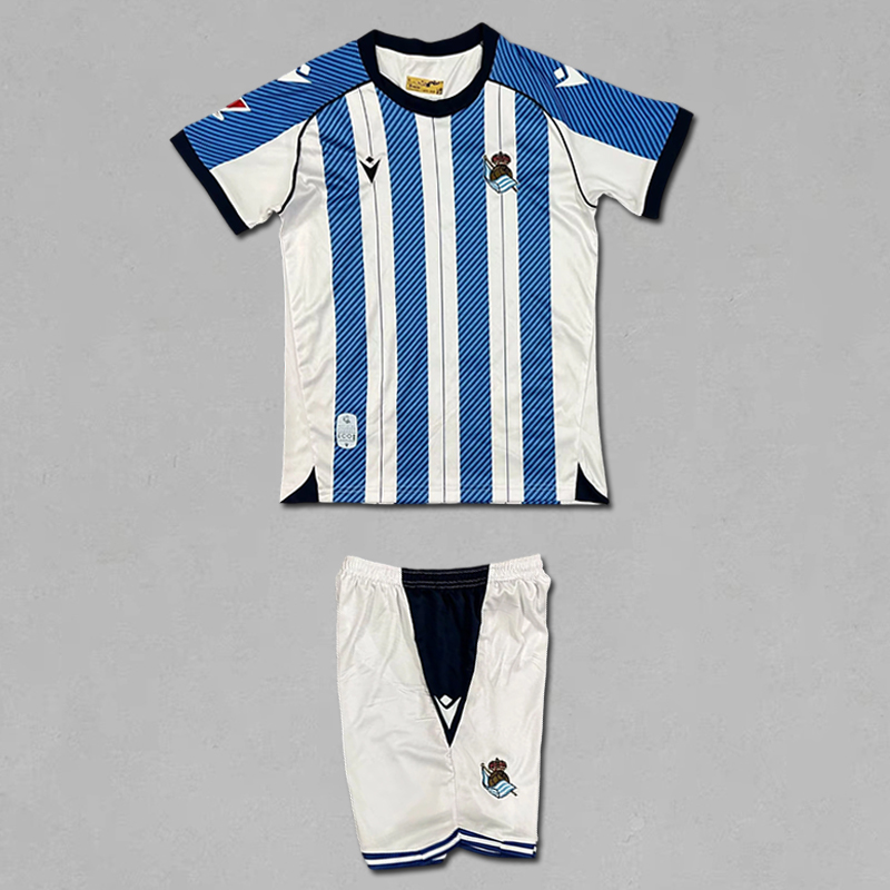 2025-2026 Real Sociedad Home Kids