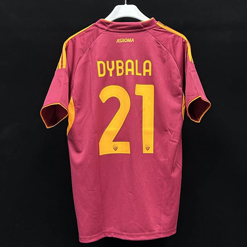 2025-2026 Roma home jersey