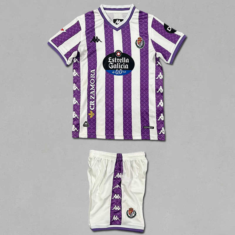 2025-2026 Real Valladoli Home KIds