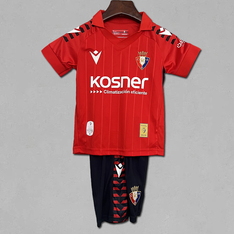 2025-2026 Osasuna Home Kids