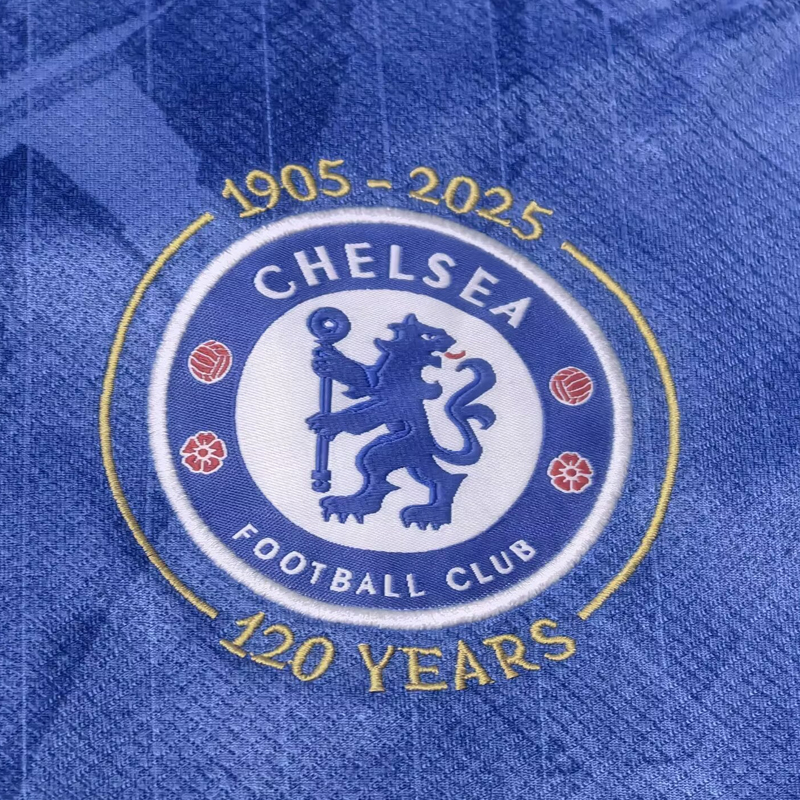 2025-2026 Chelsea 120th Anniversary Home Jersey