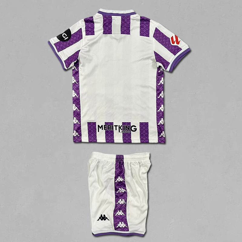 2025-2026 Real Valladoli Home KIds