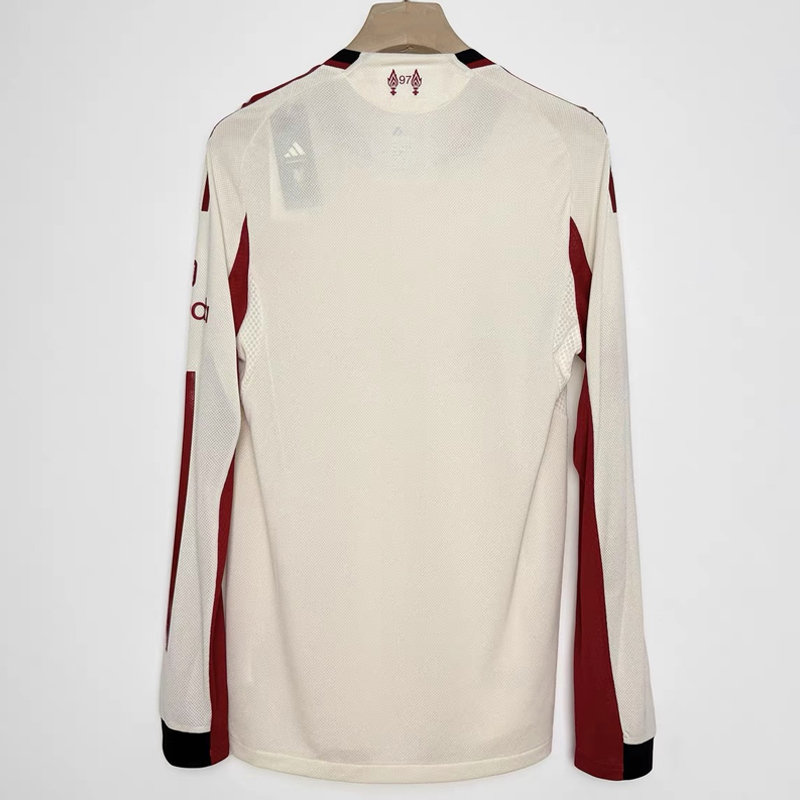 2025 - 2026 Liverpool Away Player version Jersey LS