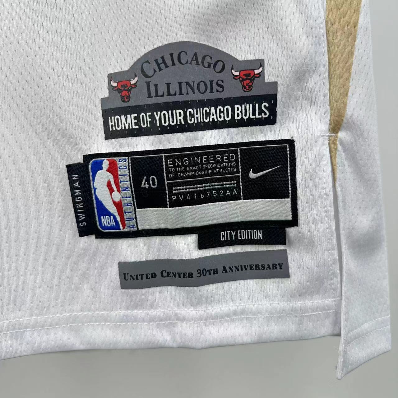 25 season - Bulls  City Edition 0 White
