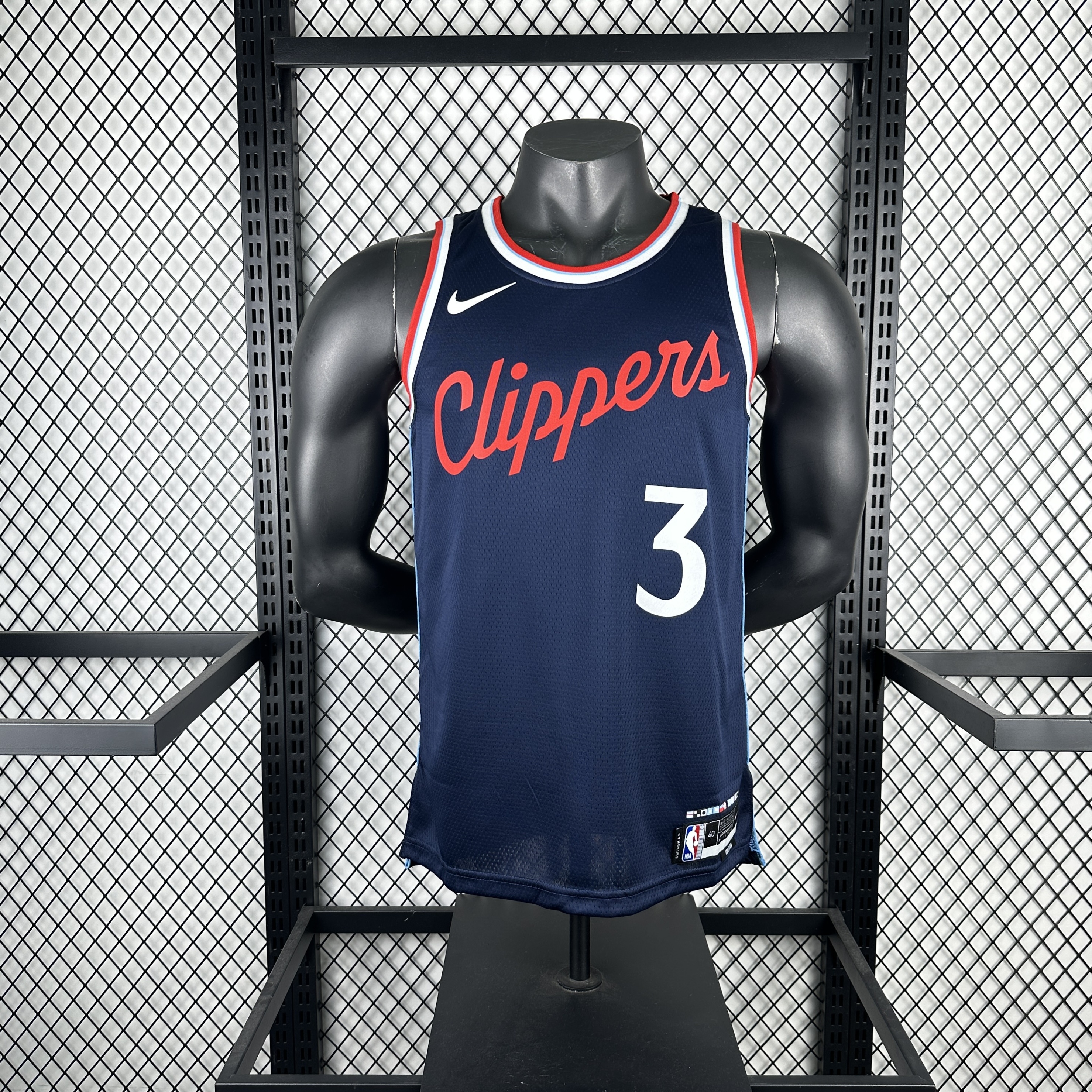 25 season Clippers Navy blue 3 Paul