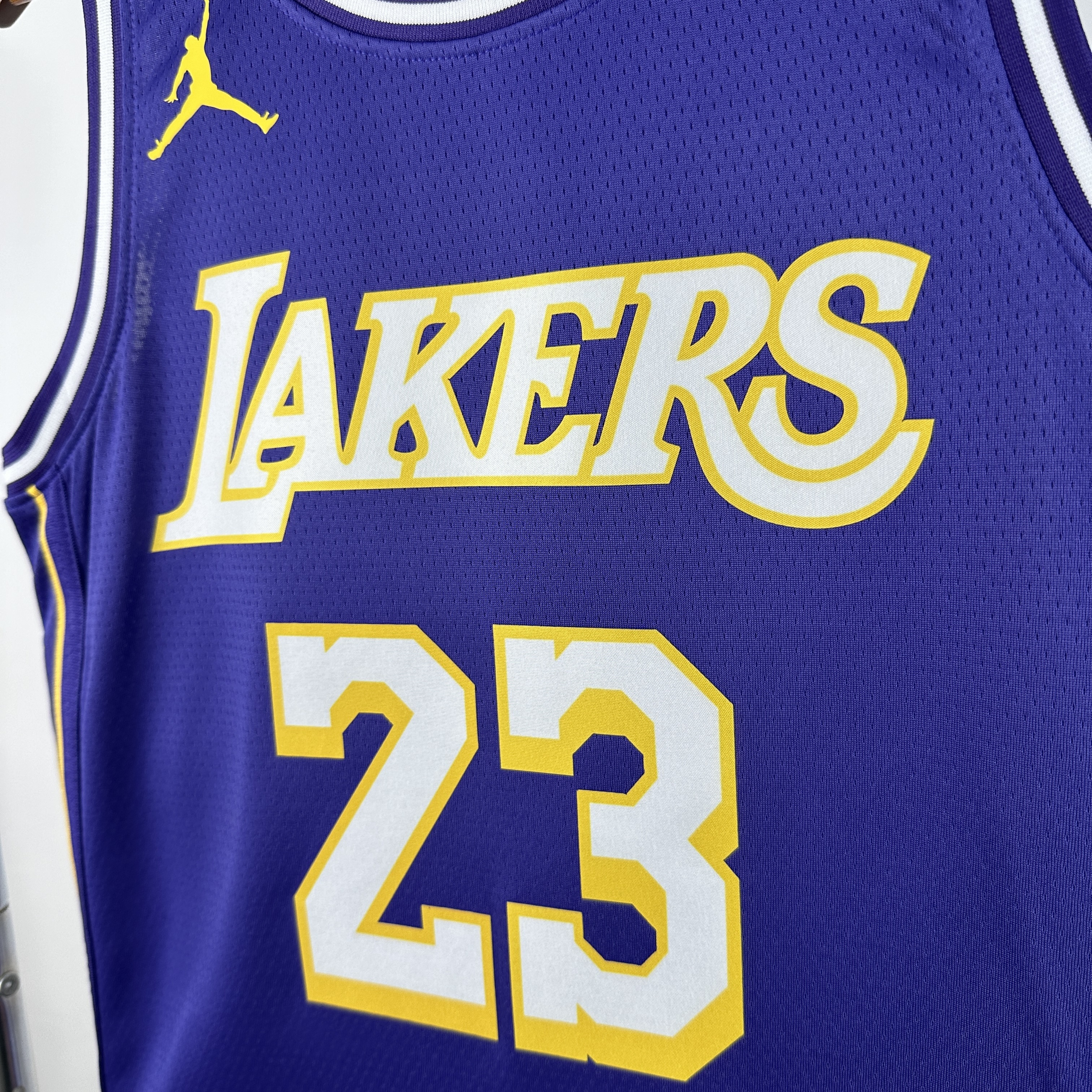 26th season Lakers' Flying Man  23 James