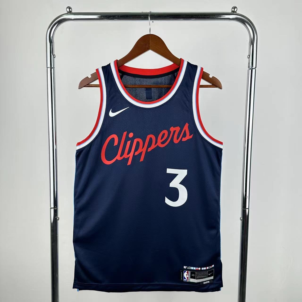 25 season Clippers Navy blue 3 Paul