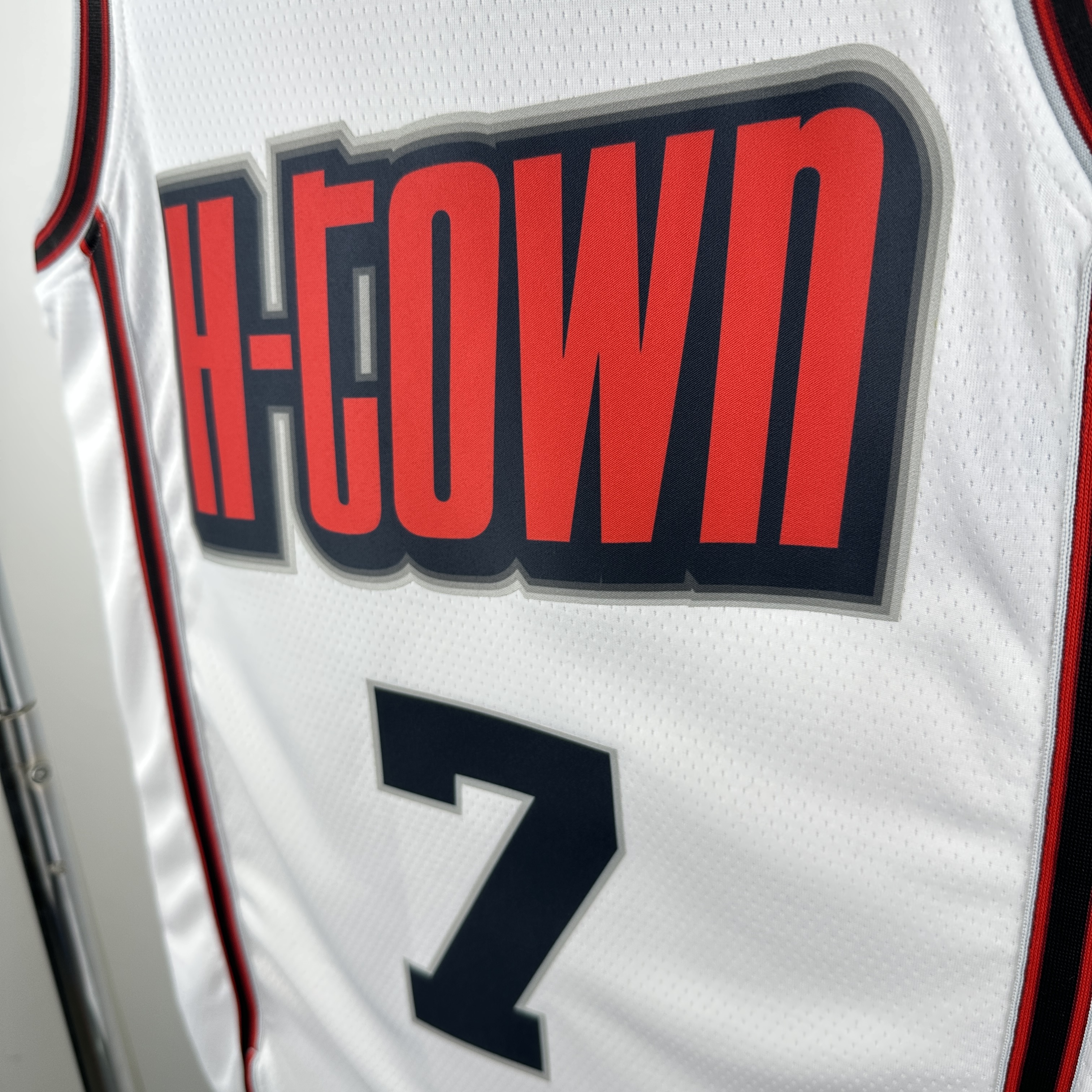 25 season Rockets City white 7 Durant