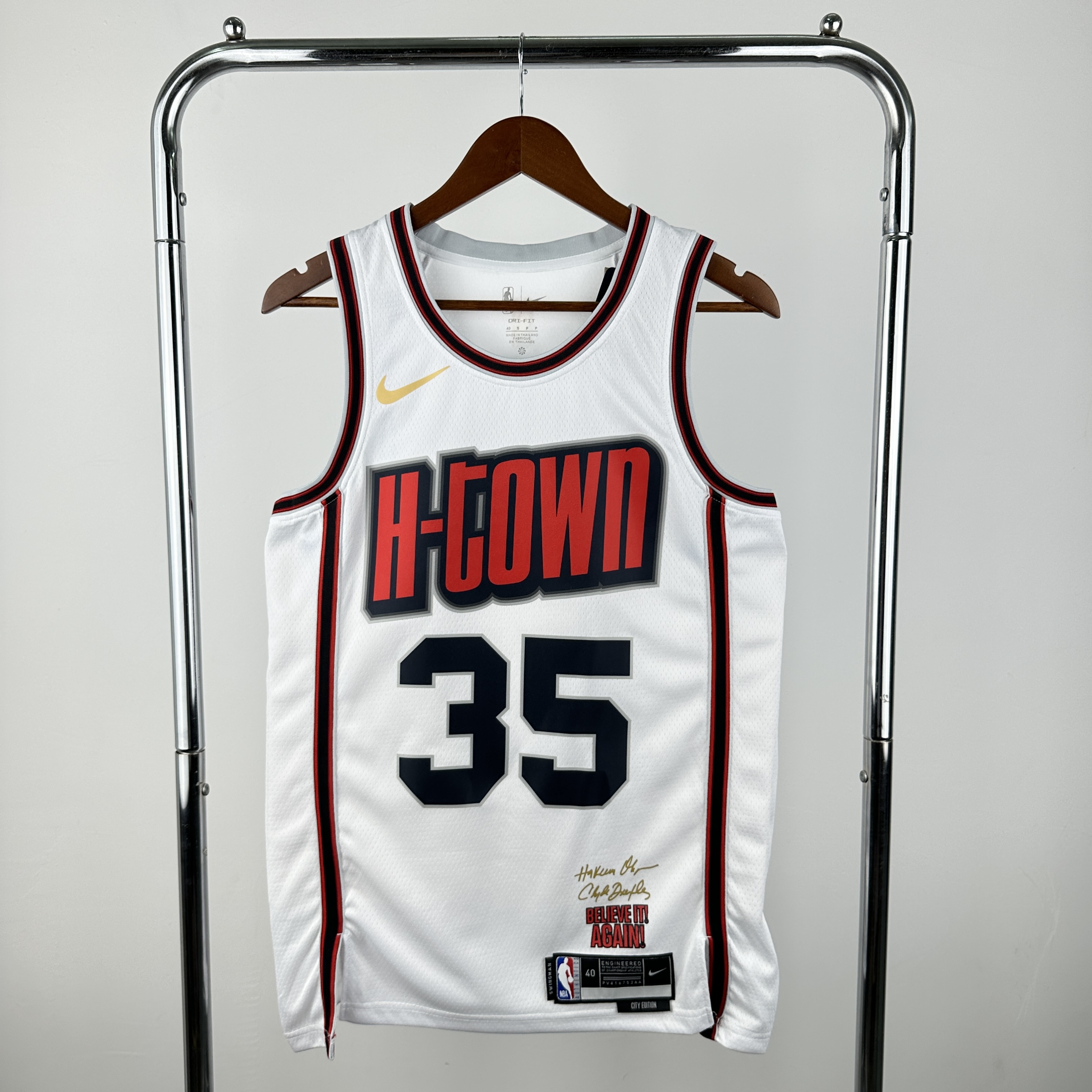 25 season Rockets City 35 Durant black