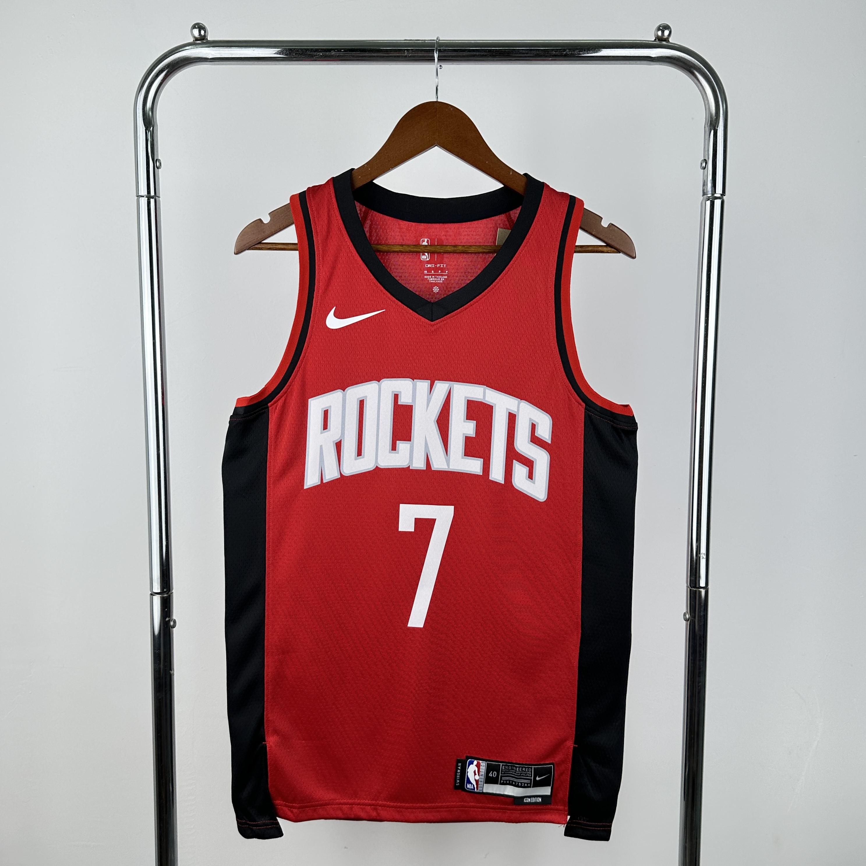 23 season Rockets Red 7 Durant