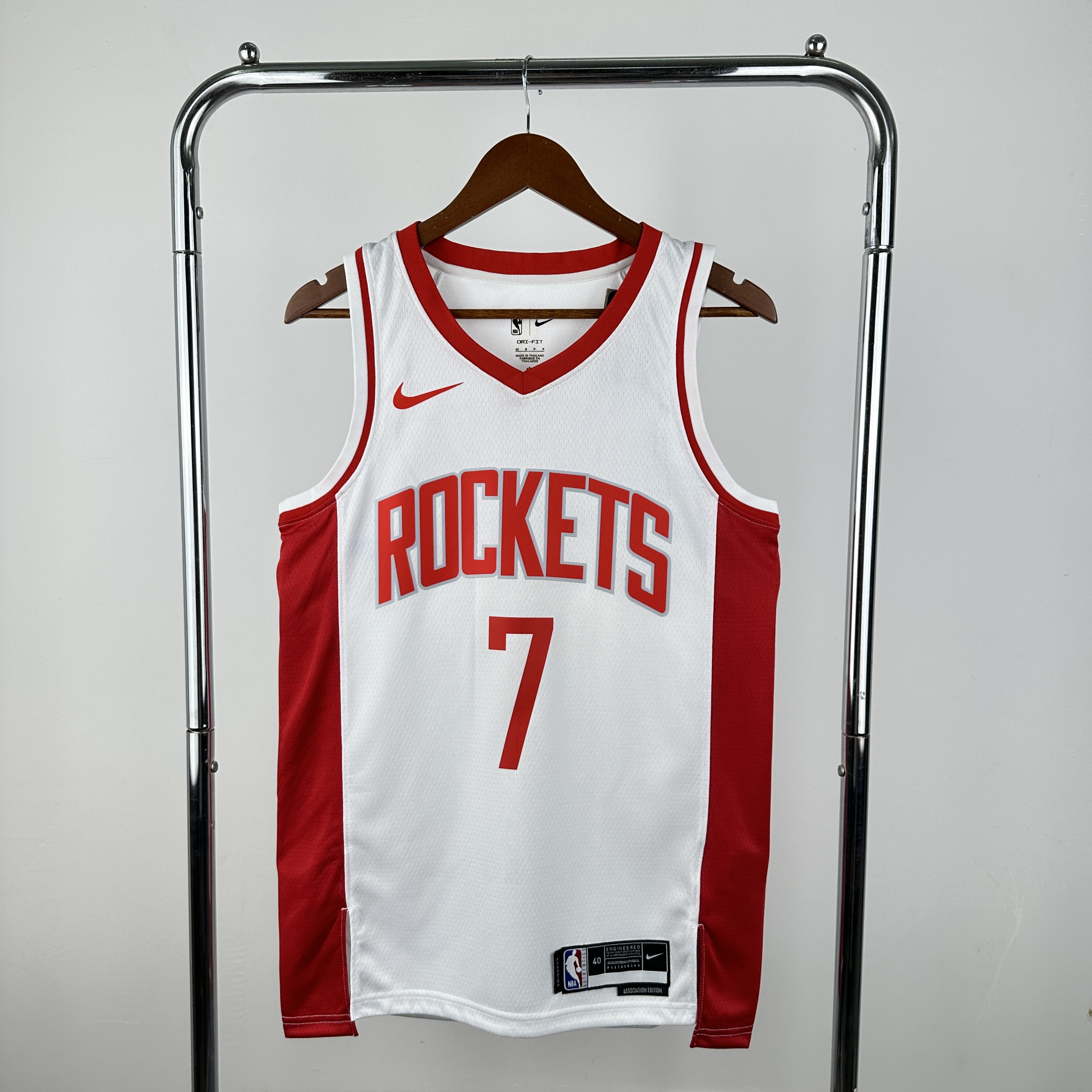 23 season Rockets white 7 Durant