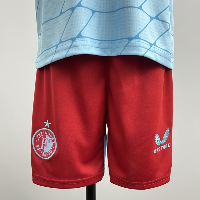 2025-2026 Feyenoord Rotterdam Third Jersey Kids