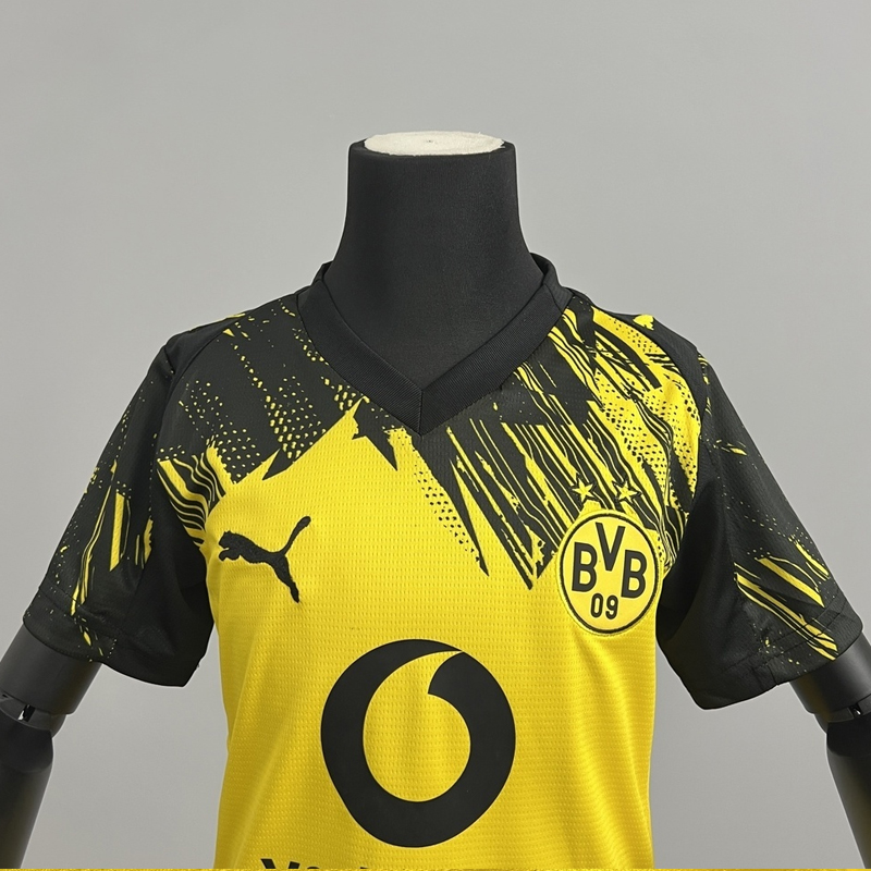 2025-2026 Borussia Dortmund Home Jersey Kids