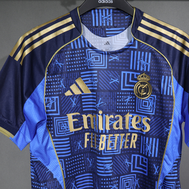2025-2026  Real Madrid LV collaboration edition Player version Jersey
