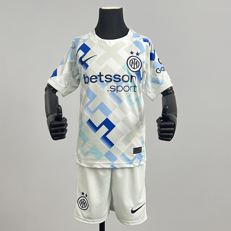 2025-2026 Inter Milan Away Jersey Kids