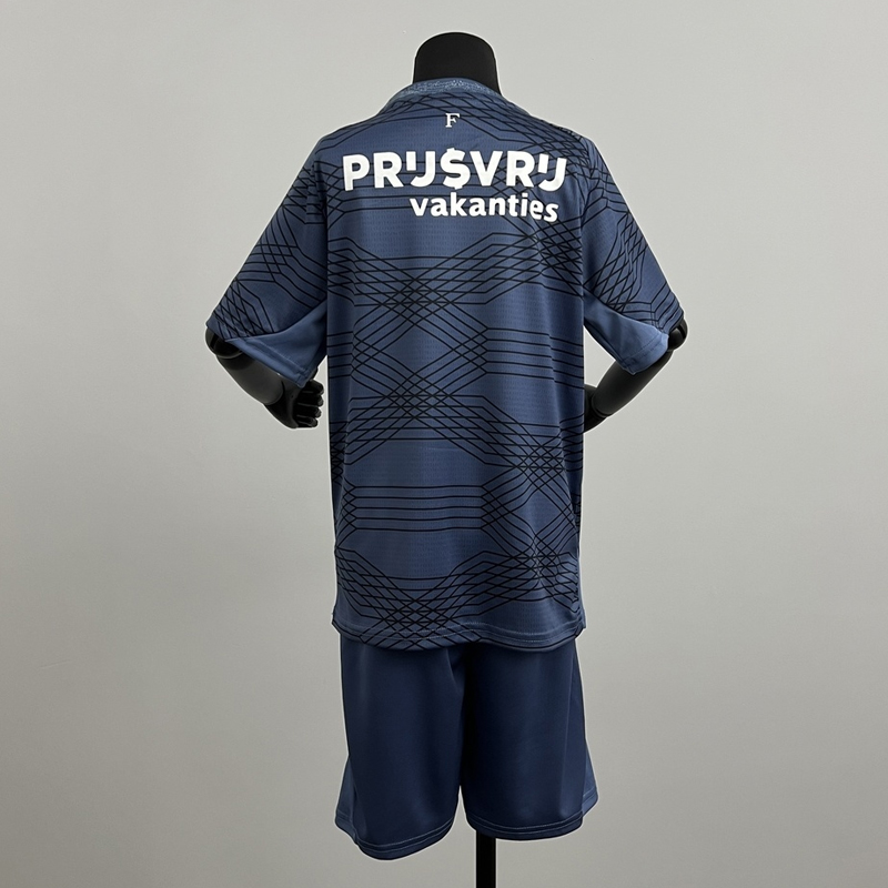 2025-2026 Feyenoord Rotterdam Away Jersey Kids