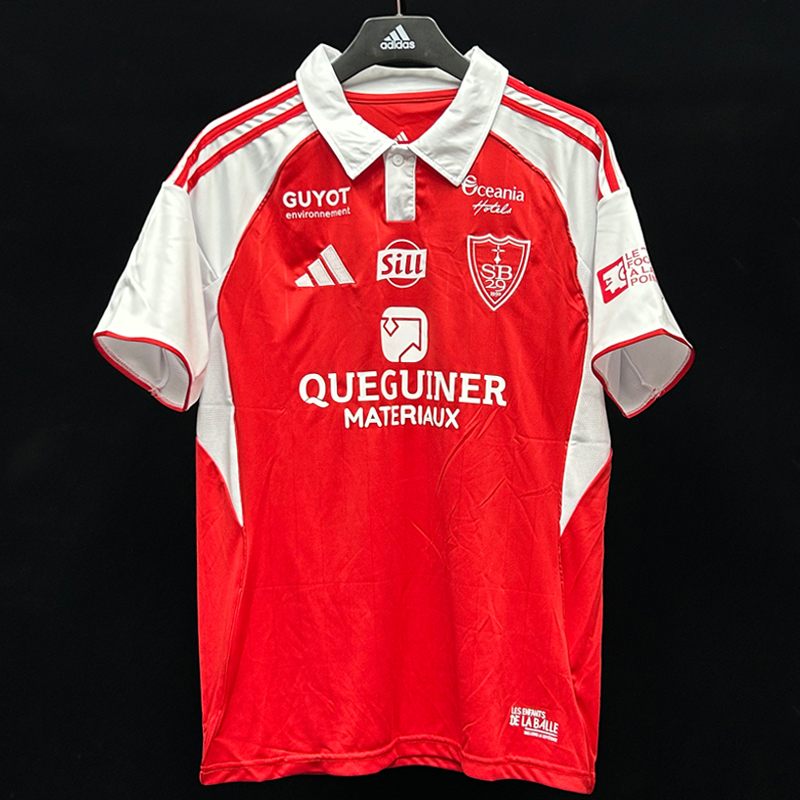 2025-2026 Stade Brestois Home Jersey