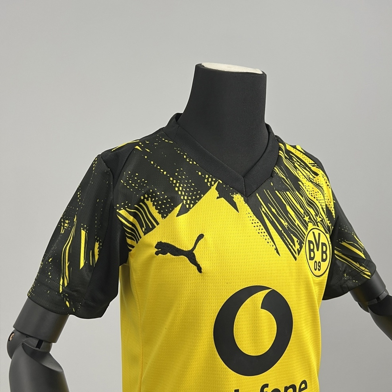 2025-2026 Borussia Dortmund Home Jersey Kids
