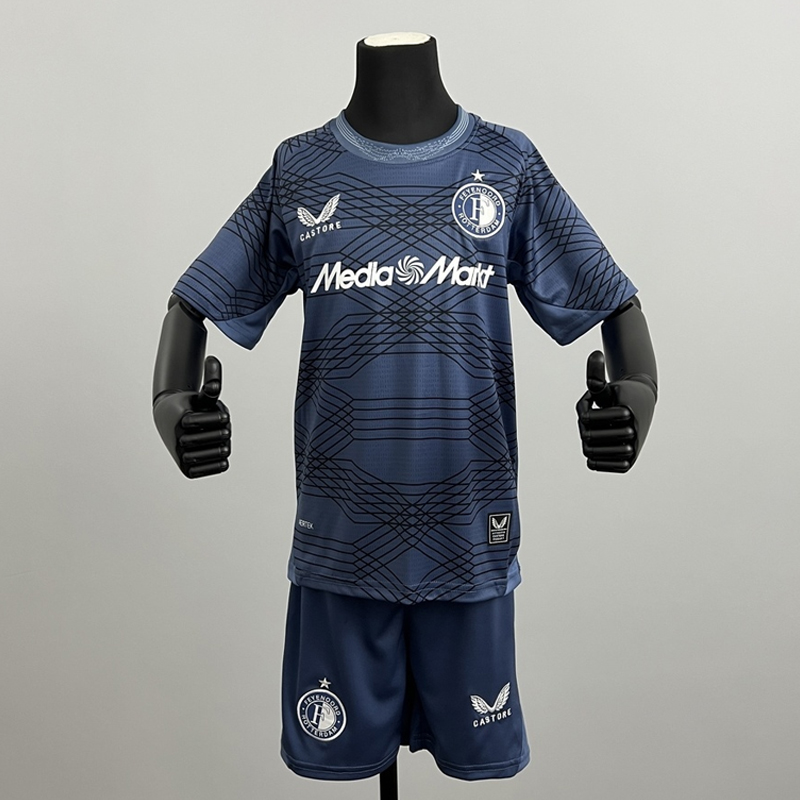 2025-2026 Feyenoord Rotterdam Away Jersey Kids