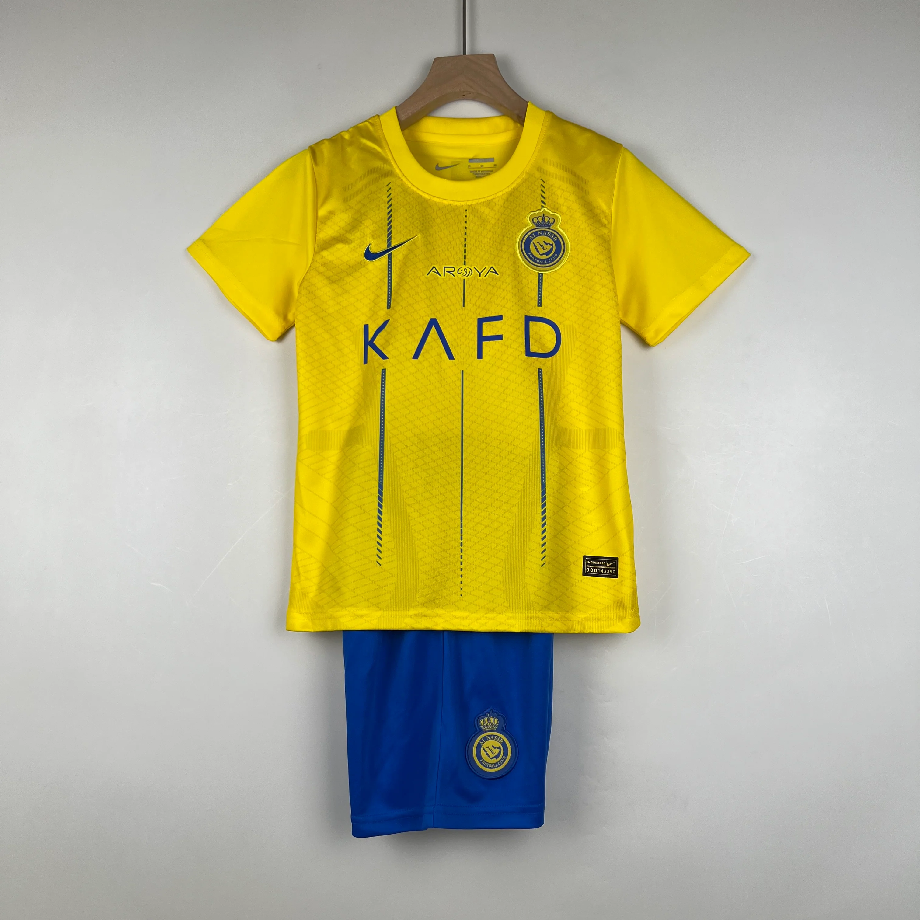 AL NASSR HOME JERSEY 2023 - 2024 FOR KIDS
