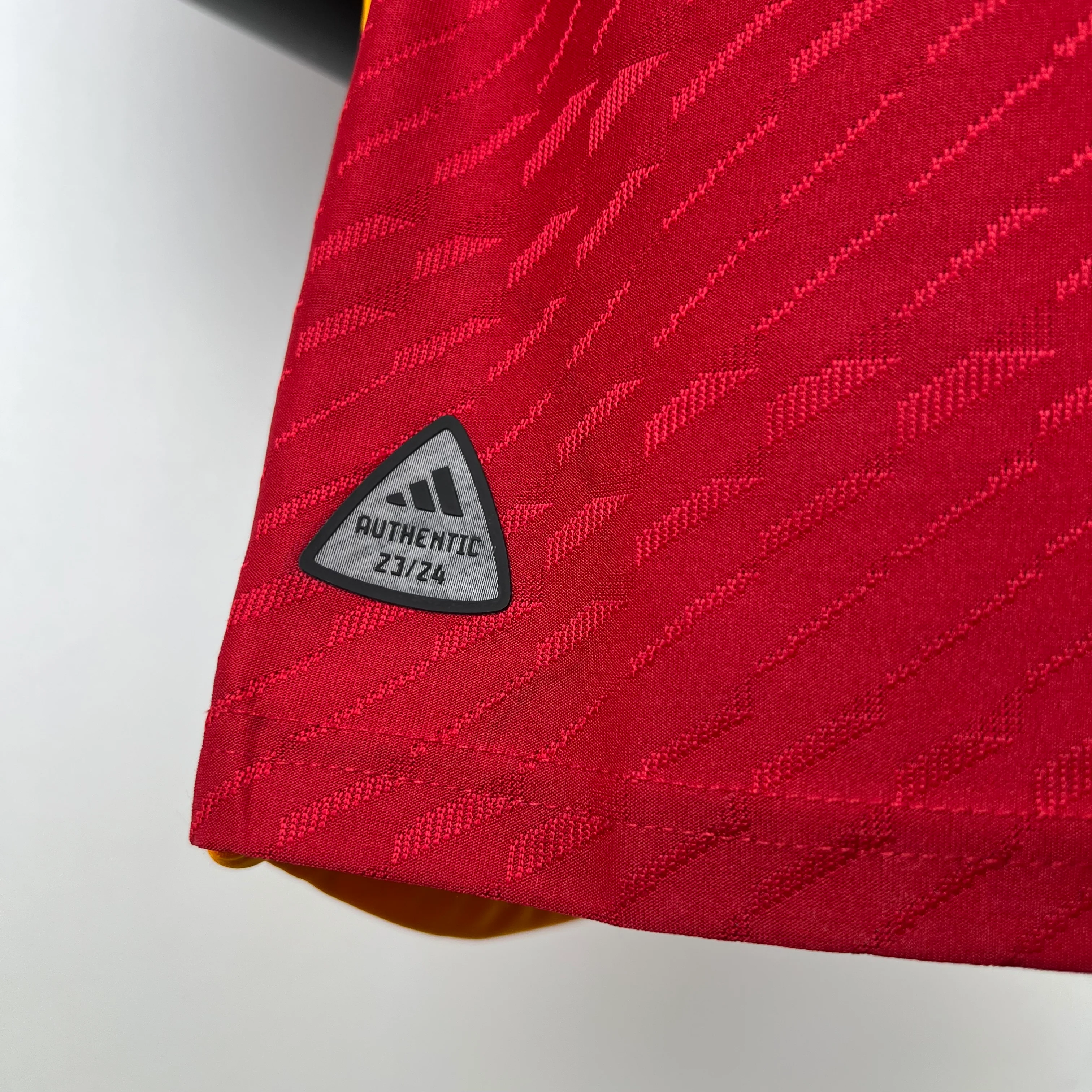 AS ROMA 2023 - 2024 HOME JERSEY PLAYER EDITION