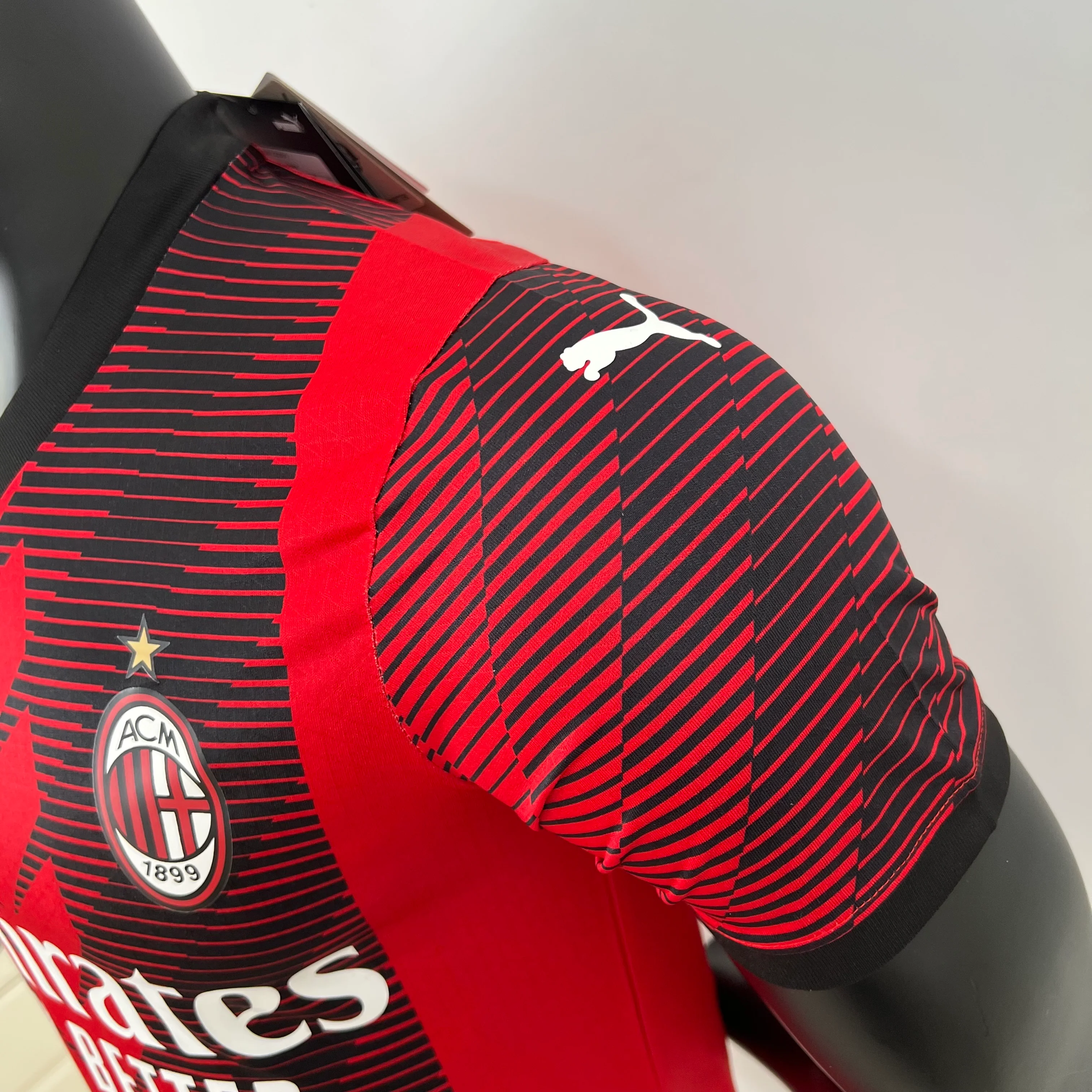 AC MILAN 2023 - 2024 HOME JERSEY PLAYER EDITION