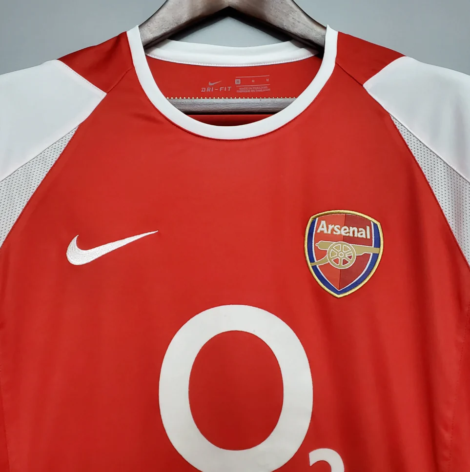 ARSENAL 2002 - 2004 HOME JERSEY
