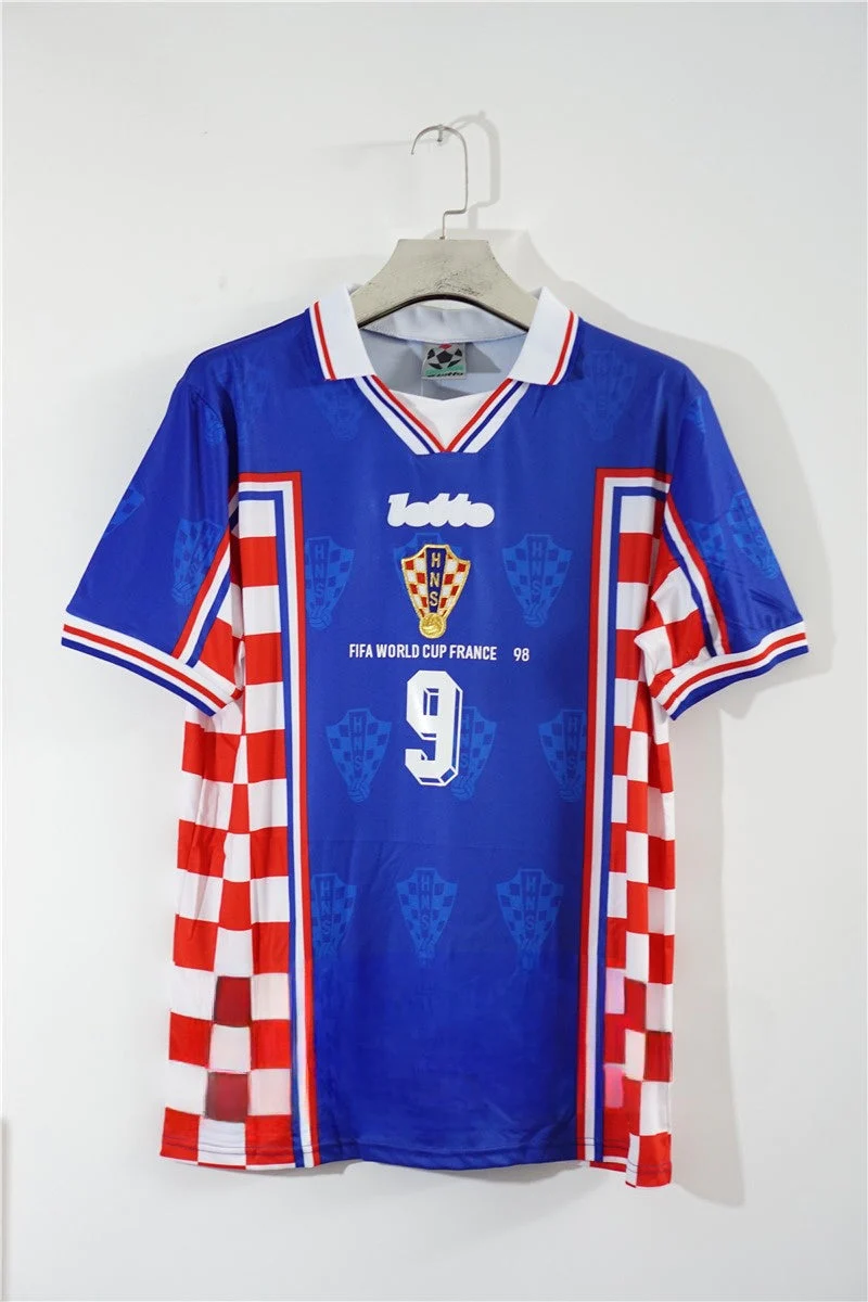 CROATIA 1998 AWAY JERSEY