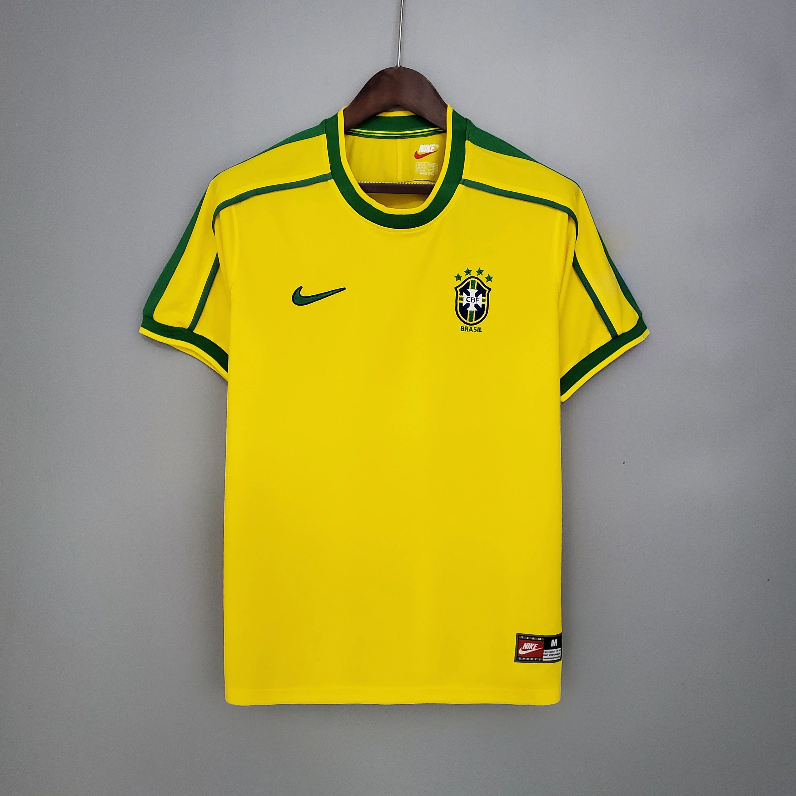 BRAZIL HOME JERSEY 1998