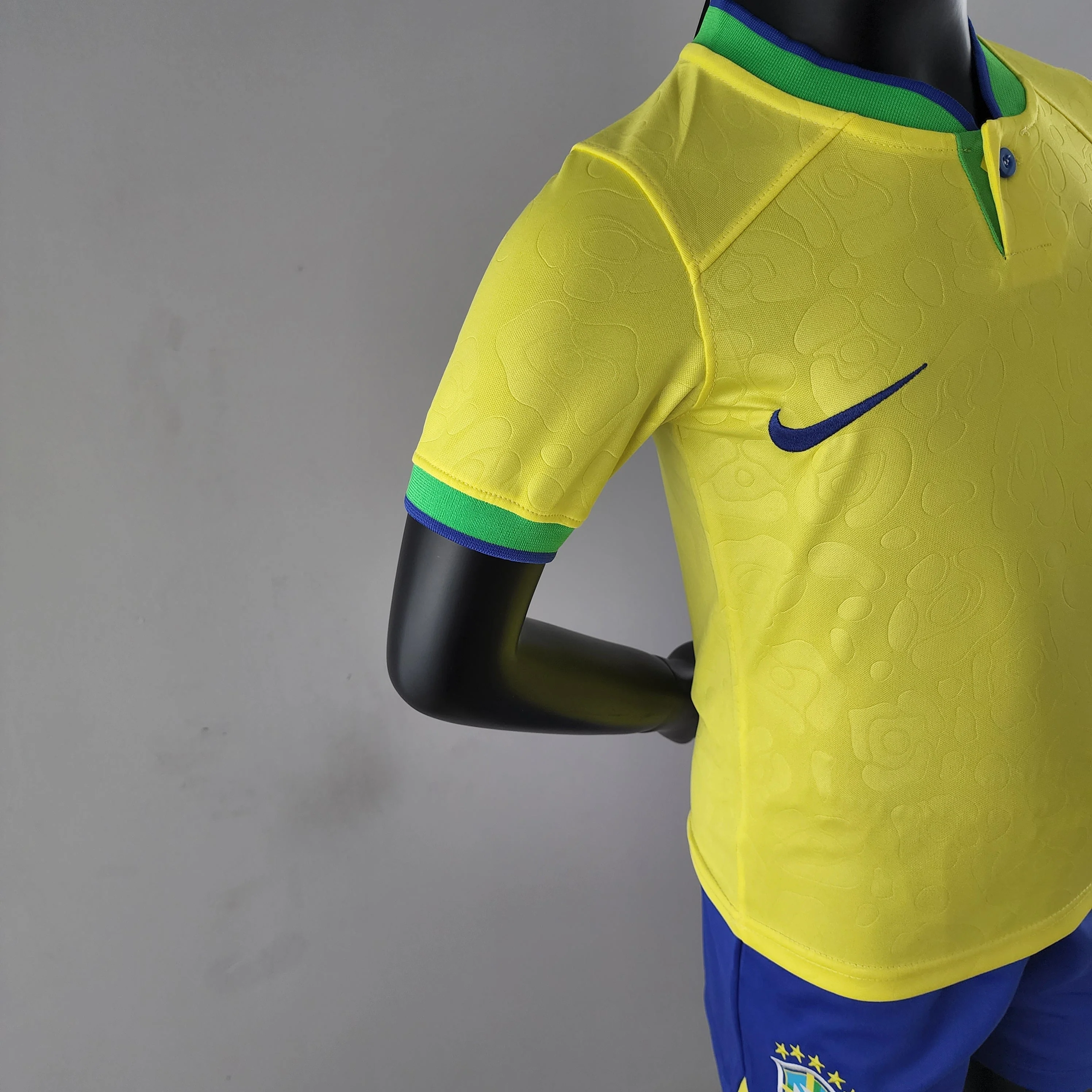 BRAZIL HOME JERSEY 2022 FOR KIDS
