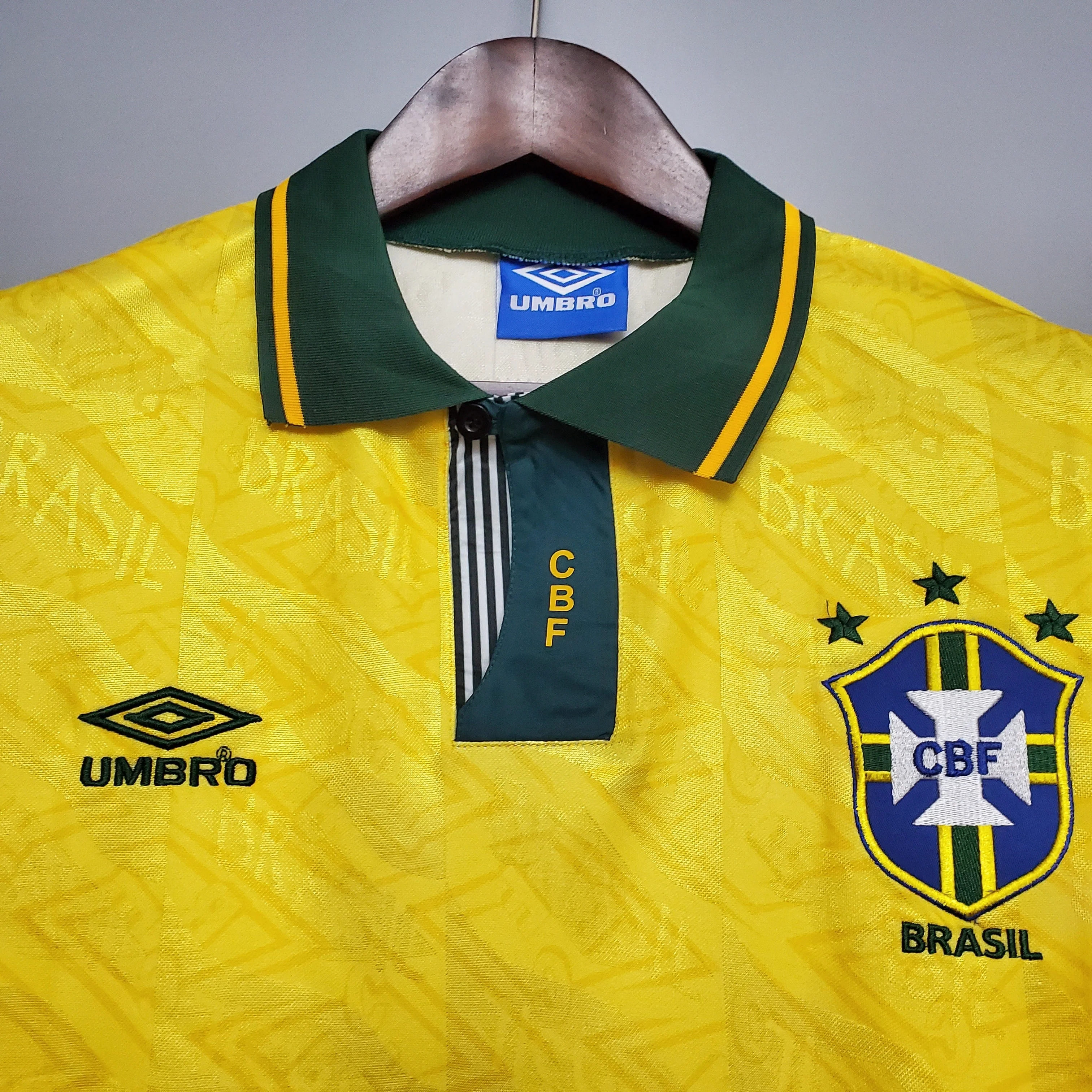 BRAZIL HOME JERSEY 1991-1993