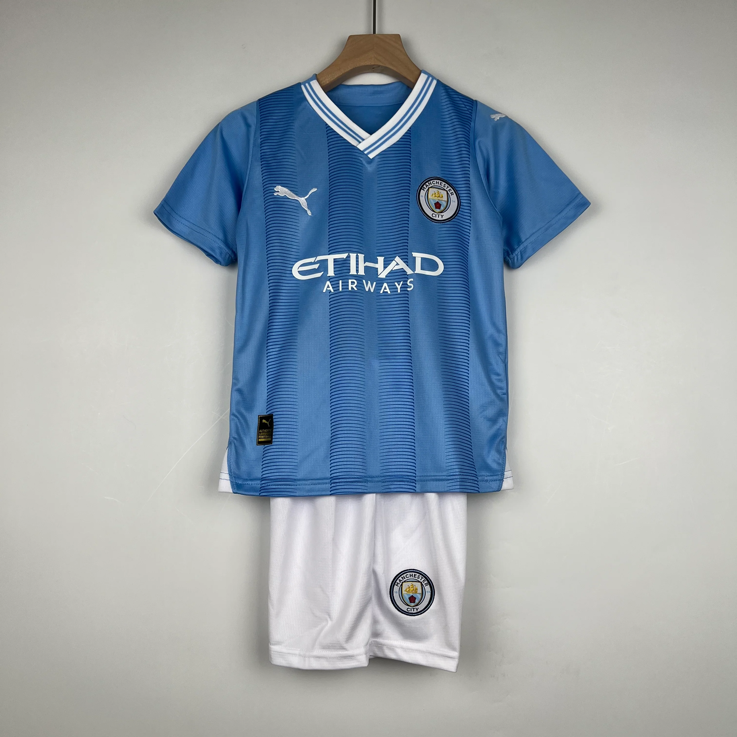 MANCHESTER CITY 2023 - 2024 HOME JERSEY FOR KIDS