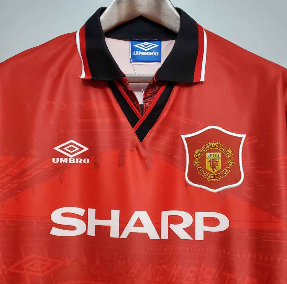 MANCHESTER UNITED 1995 - 1996 HOME JERSEY