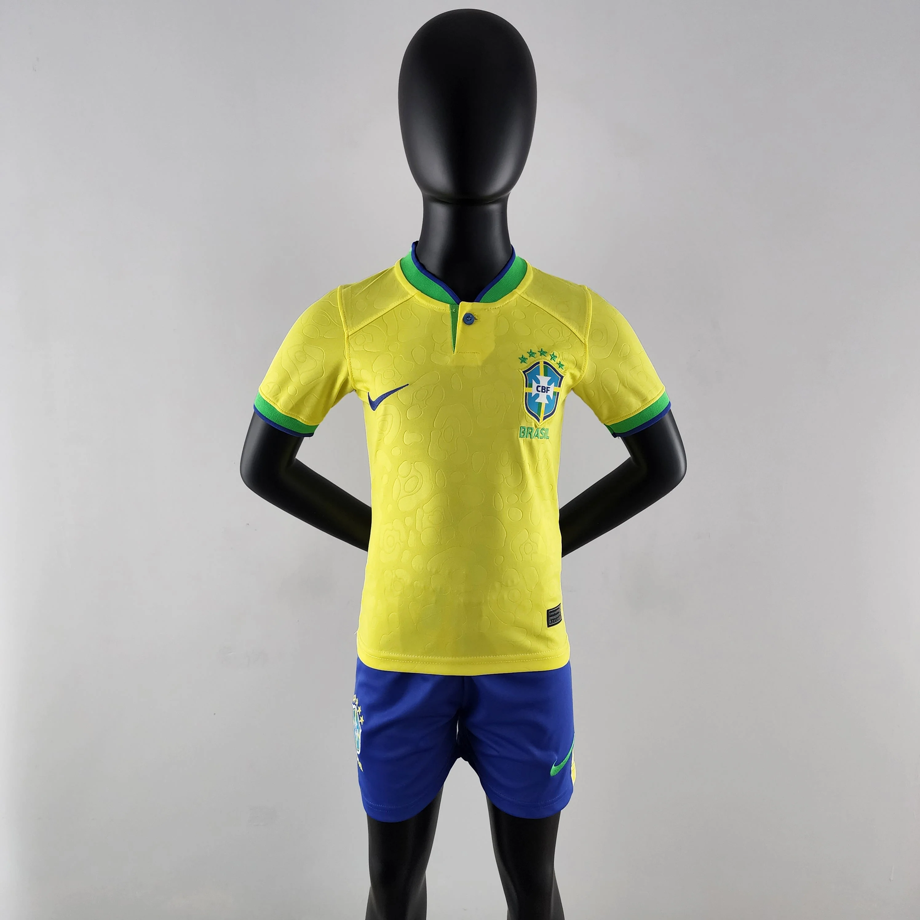 BRAZIL HOME JERSEY 2022 FOR KIDS