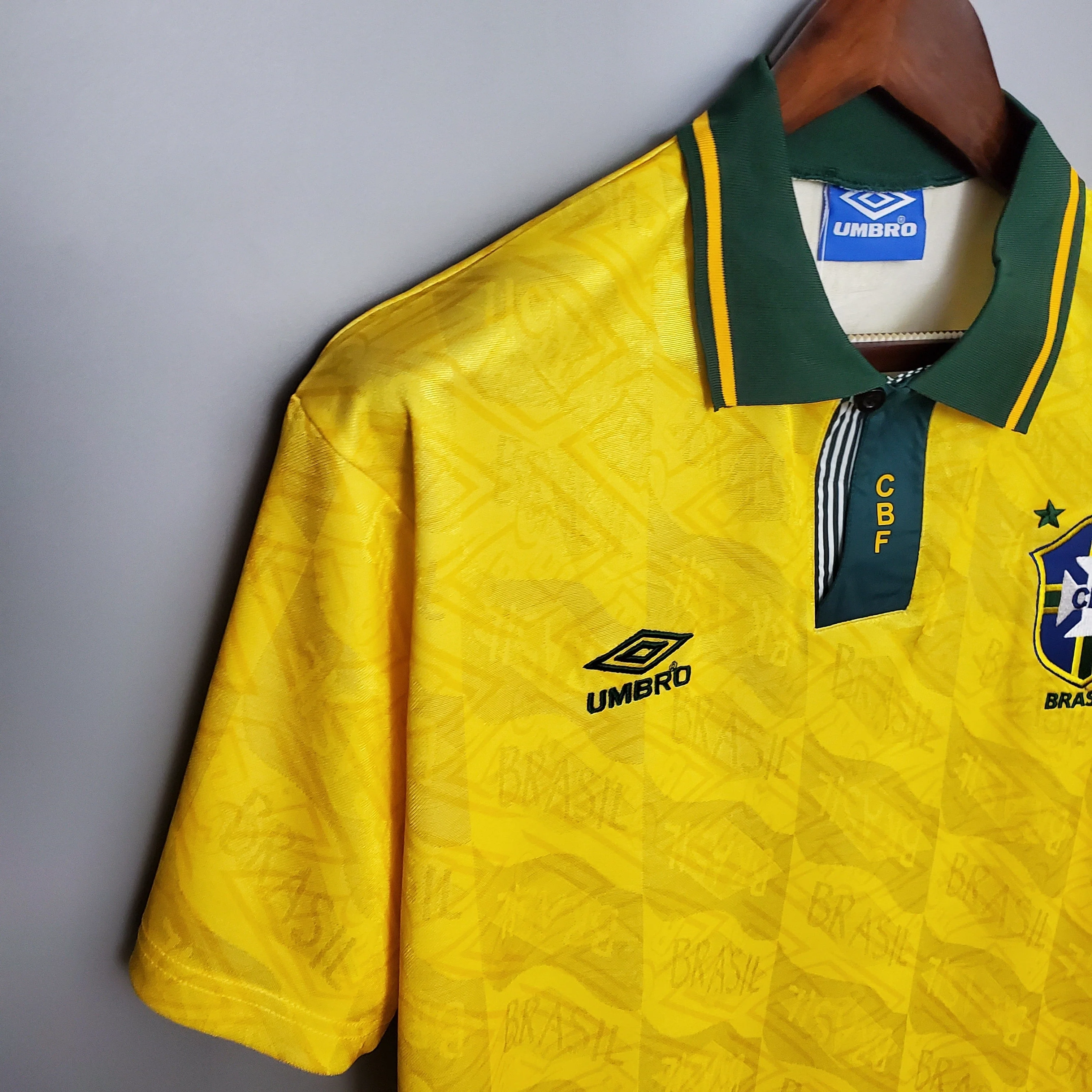 BRAZIL HOME JERSEY 1991-1993