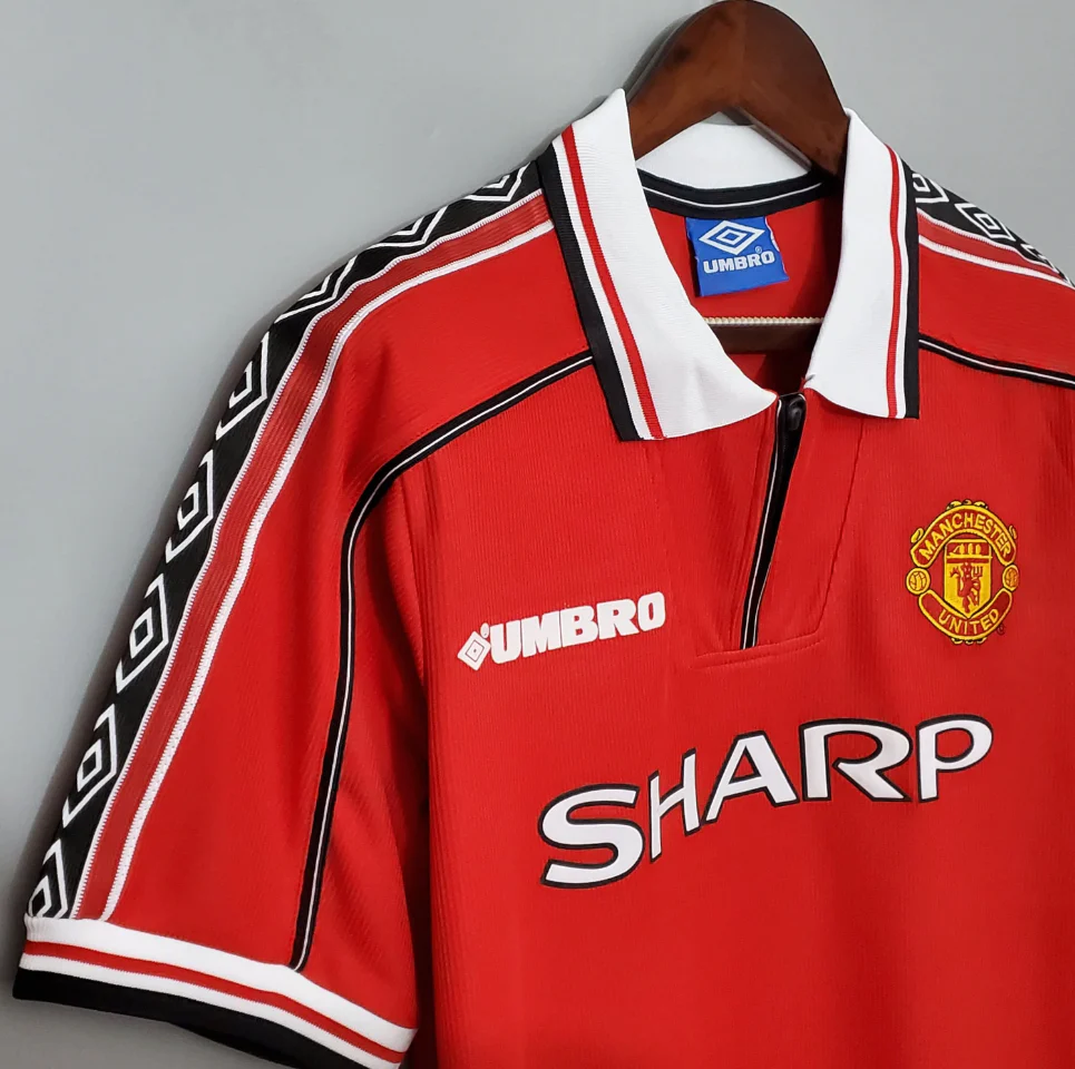 MANCHESTER UNITED 1998 - 1999 HOME JERSEY