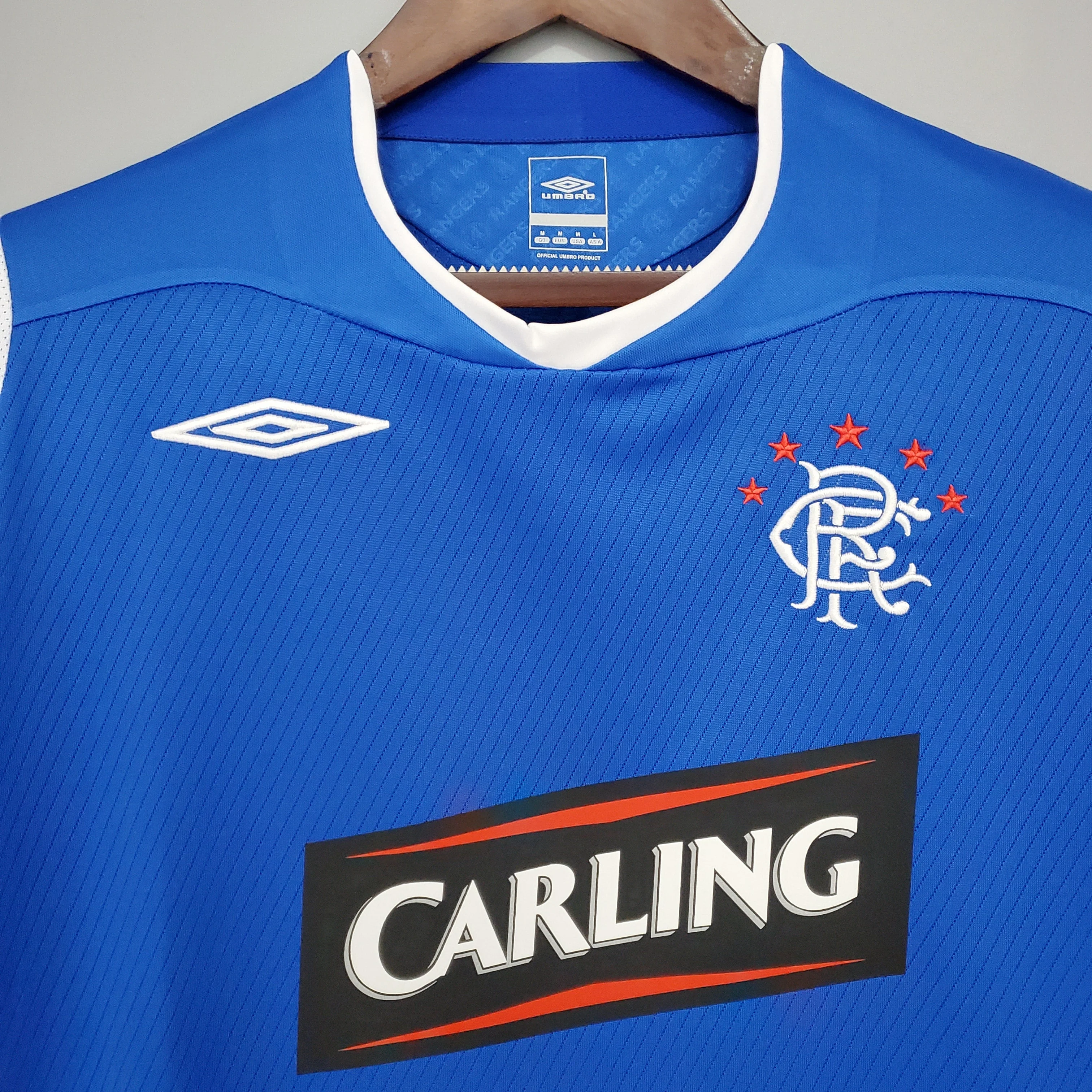 RANGERS 2008 - 2009 HOME JERSEY