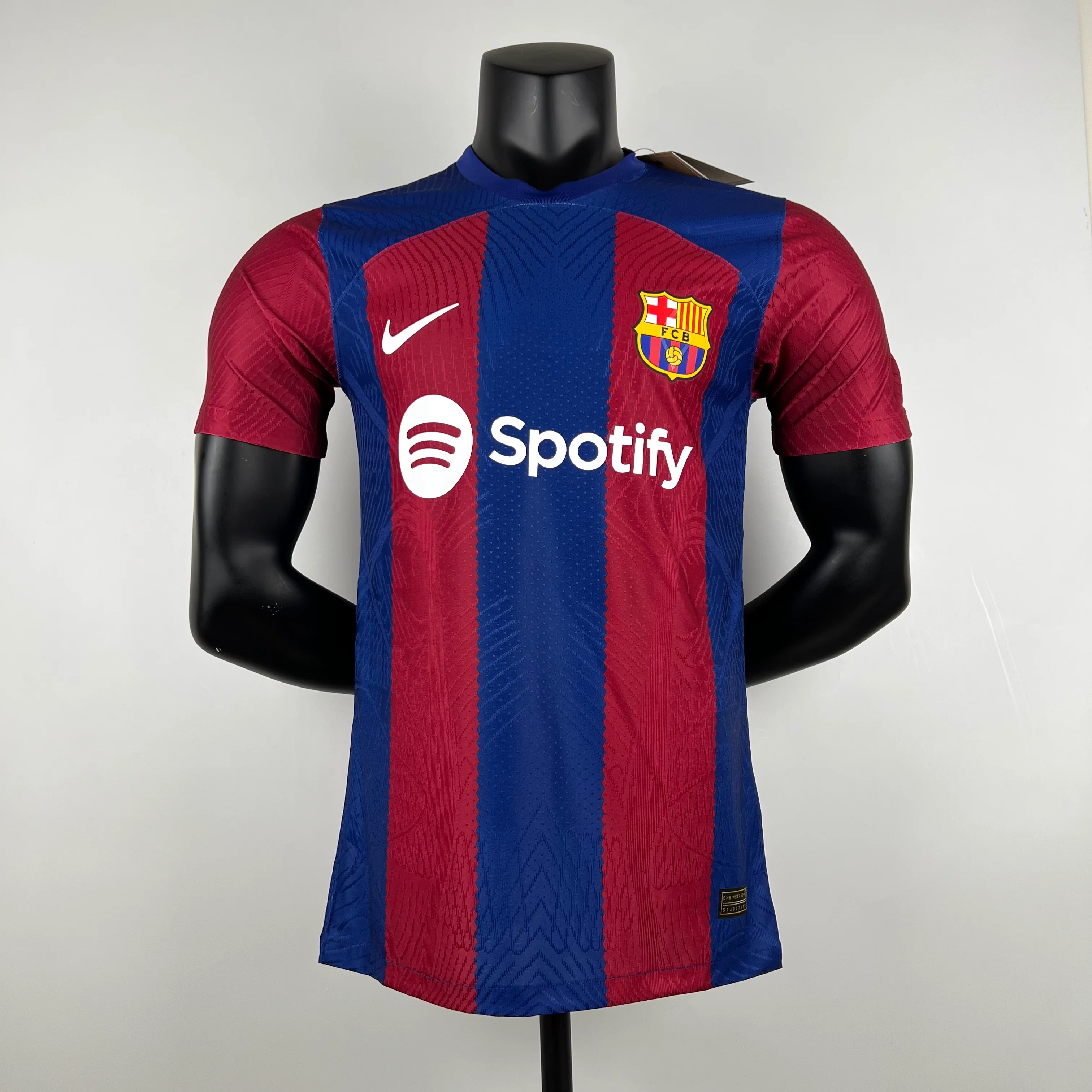 BARCELONA 2023 - 2024 HOME JERSEY PLAYER EDITION