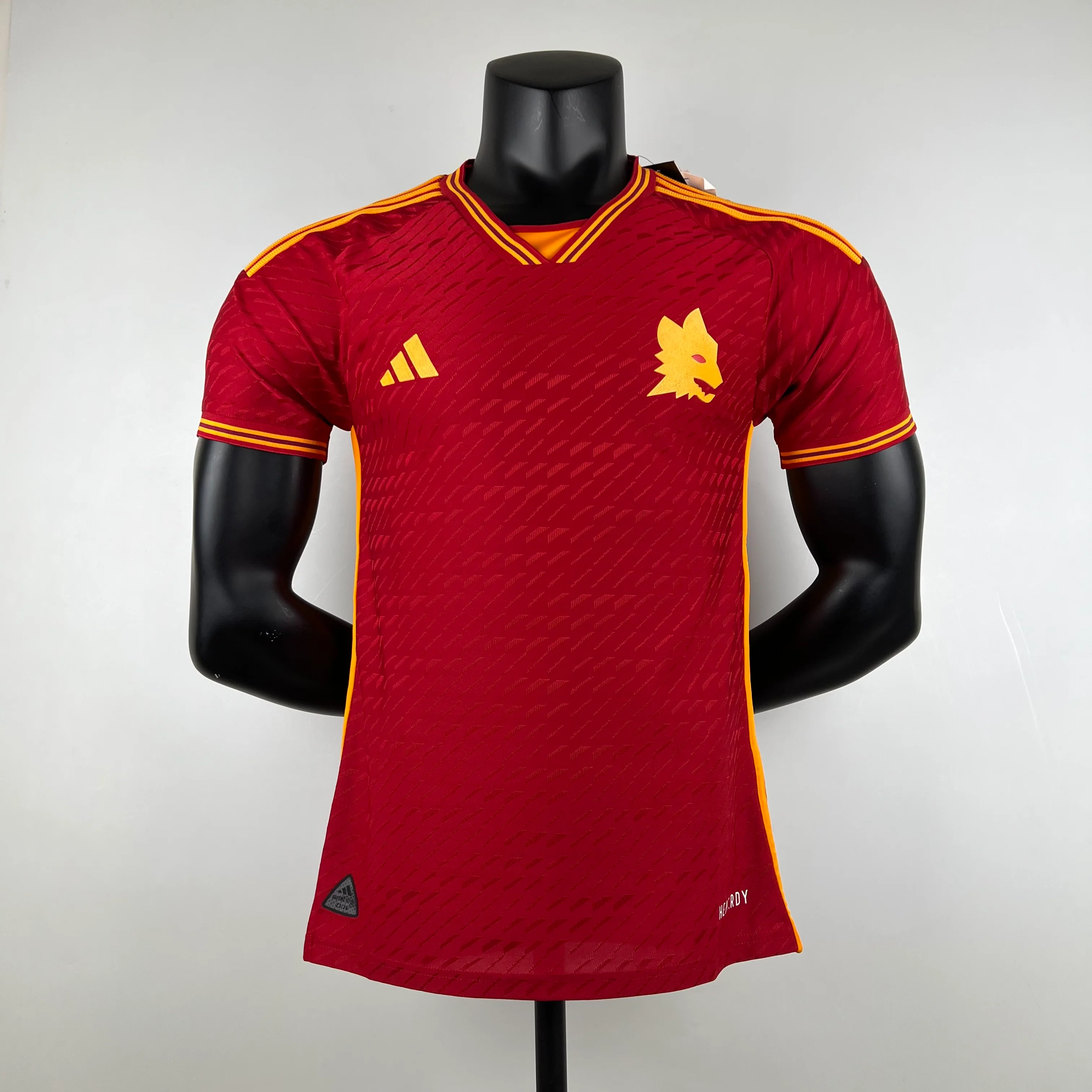 AS ROMA 2023 - 2024 HOME JERSEY PLAYER EDITION